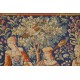 Aubusson Wandteppich im mittelalterlichen Stil mit tausend Blumen