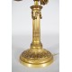 Kandelaber im Stil Ludwig XVI. vergoldete Bronze