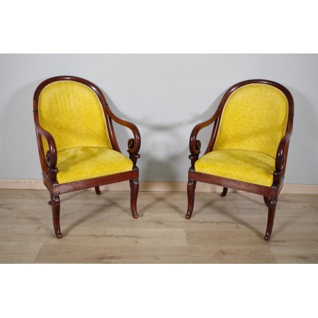 Paar Sessel aus der Zeit Charles X