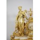 Vergoldete Pendeluhr Napoleon III