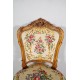 Paar Stühle im Stil Louis XV