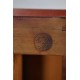 Flacher Schreibtisch im Louis-XVI-Stil, gestempelt Mailfert