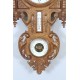 Barometer-Glockenspiel Renaissance-Stil Nussbaum