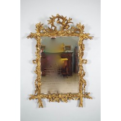 Vergoldeter Spiegel Art-Nouveau