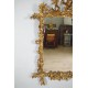 Vergoldeter Spiegel Art-Nouveau