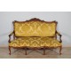 Sofa im Stil Louis XV Nussbaum 1900