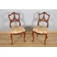Paar Stühle im Stil Louis XV Rocaille 1900