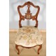 Paar Stühle im Stil Louis XV Rocaille 1900