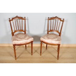 Paar Stühle im Louis XVI-Stil