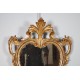 Vergoldetes Spiegelpaar im venezianischen Stil