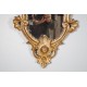 Vergoldetes Spiegelpaar im venezianischen Stil