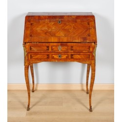 Bureau à pente époque Louis XV gestempelt C.Wolff