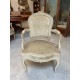 Bemalter Sessel Epoche Louis XV