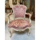 Bemalter Sessel Epoche Louis XV