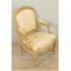 Sessel und Sessel im Stil Louis XV Gestell