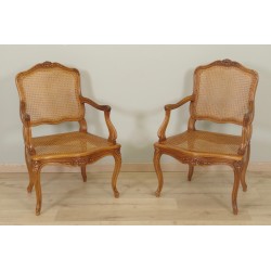 Paar Sessel im Stil Louis XV