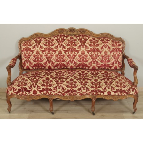 Sofa im Stil von Louis XV