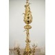 Louis XV Stil vergoldete Bronze Kronleuchter