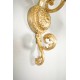 Paar Wandleuchten Louis-philippe vergoldete Bronze